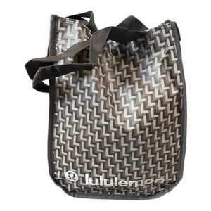 Lululemon Athletica Reusable Tote Bag Small Dark Brown
